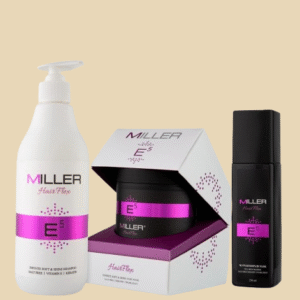 מסכה 500 מ"ל +שמפו 500מ"ל hair flex+מסיכה ללא שטיפה 250מ"ל